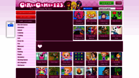 What Girlsgames123.in website looked like in 2020 (3 years ago)
