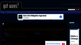 What Gotwavs.com website looked like in 2020 (3 years ago)