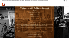 What Guldsmedshuset.com website looked like in 2020 (3 years ago)