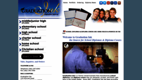 What Graduationink.com website looked like in 2020 (3 years ago)