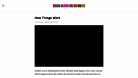 What Gawker.com website looked like in 2020 (3 years ago)