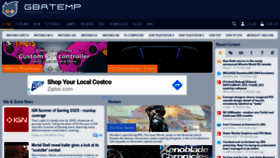 What Gbatemp.net website looked like in 2020 (3 years ago)