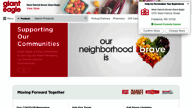 What Gianteagle.com website looked like in 2020 (3 years ago)