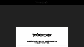 What Gloryfy.com website looked like in 2020 (3 years ago)