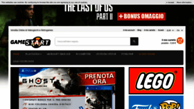 What Gamestart.it website looked like in 2020 (3 years ago)
