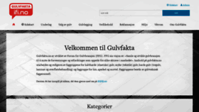What Gulvfakta.no website looked like in 2020 (3 years ago)