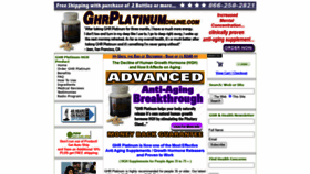 What Ghrplatinumonline.com website looked like in 2020 (3 years ago)