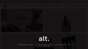 What Getalt.co.nz website looked like in 2020 (6 years ago)