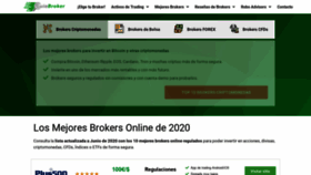 What Guiabroker.com website looked like in 2020 (3 years ago)