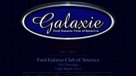 What Galaxieclub.com website looked like in 2020 (3 years ago)