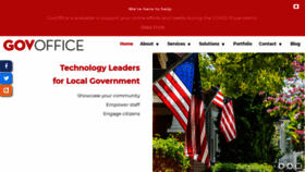 What Govoffice.com website looked like in 2020 (3 years ago)