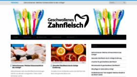 What Geschwollenes-zahnfleisch.de website looked like in 2020 (3 years ago)