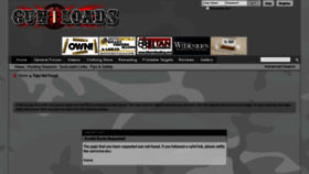 What Gunloads.com website looked like in 2020 (3 years ago)