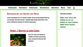 What Gartenpflege-tipps.de website looked like in 2020 (3 years ago)