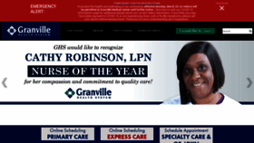 What Ghshospital.org website looked like in 2020 (5 years ago)
