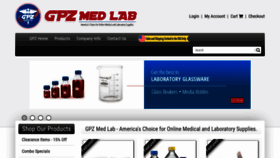 What Gpzmedlab.com website looked like in 2020 (3 years ago)