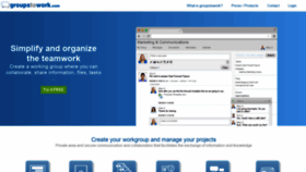 What Groupstowork.com website looked like in 2020 (5 years ago)
