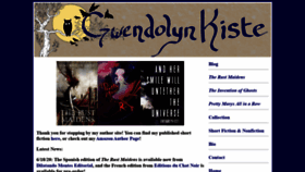 What Gwendolynkiste.com website looked like in 2020 (3 years ago)