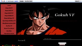 What Gokuh-vf.eklablog.com website looked like in 2020 (3 years ago)