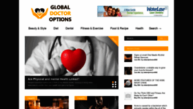 What Globaldoctoroptions.com website looked like in 2020 (3 years ago)