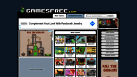 What Gamesfree.com website looked like in 2020 (3 years ago)
