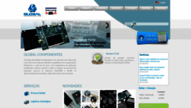 What Globalcomponentes.com.br website looked like in 2020 (3 years ago)