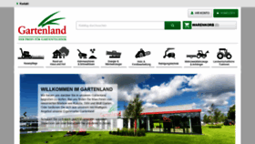 What Gartenland.de website looked like in 2020 (3 years ago)