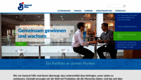 What Generalmills.de website looked like in 2020 (3 years ago)