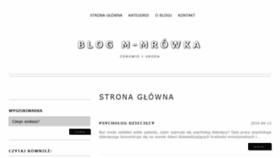 What Galeriamrowka.pl website looked like in 2020 (3 years ago)