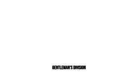 What Gentlemansdivision.com website looked like in 2020 (3 years ago)