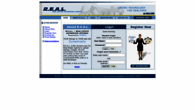 What Go-real.com website looked like in 2020 (5 years ago)