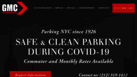 What Gmcparking.com website looked like in 2020 (3 years ago)