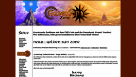 What Goldensun-zone.de website looked like in 2020 (3 years ago)