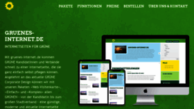 What Gruenes-internet.de website looked like in 2020 (3 years ago)