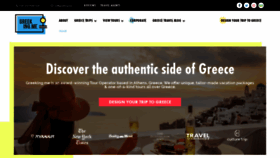 What Greeking.me website looked like in 2020 (3 years ago)