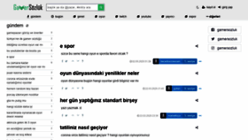 What Gamersozluk.com website looked like in 2020 (5 years ago)