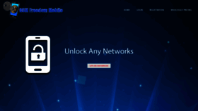 What Gsmfreedommobile.com website looked like in 2020 (3 years ago)