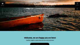 What Guardian-angels.org website looked like in 2020 (3 years ago)