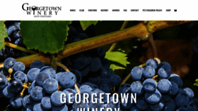 What Georgetownwinery.com website looked like in 2020 (3 years ago)