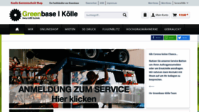 What Greenbase-koelle.de website looked like in 2020 (3 years ago)