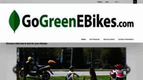 What Gogreenebikes.com website looked like in 2020 (3 years ago)
