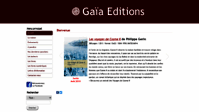 What Gaia-editions.com website looked like in 2020 (3 years ago)