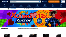 What Gazinatacado.com.br website looked like in 2020 (3 years ago)