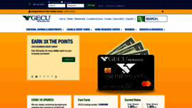 What Gecu-ep.org website looked like in 2020 (3 years ago)