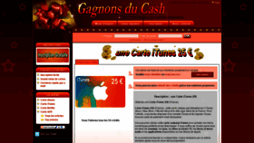 What Gagnons-du-cash.fr website looked like in 2020 (3 years ago)