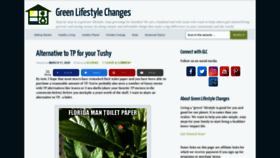 What Greenlifestyleconsulting.com website looked like in 2020 (3 years ago)