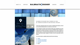 What Galbraithrushby.co.za website looked like in 2020 (3 years ago)