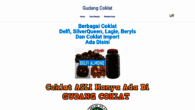 What Gudangcoklat.com website looked like in 2020 (3 years ago)