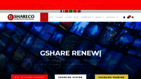 What Gshareco.com website looked like in 2020 (3 years ago)
