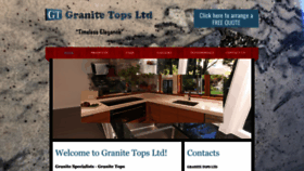 What Granitetopsltd.co.nz website looked like in 2020 (5 years ago)